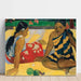 Reproductie van het schilderij Twee Tahitiaanse Vrouwen - Paul Gauguin