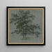 Twee bomen - Johann Jacob Dorner — ingelijst kunstwerk aan de muur
