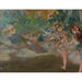 Reproductie van het schilderij van twee danseressen op het podium - Edgar Degas