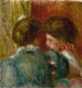 Twee vrouwen - Pierre-Auguste Renoir — weergave van het kunstwerk