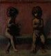 Twee putti - Hans Von Mares — weergave van het kunstwerk