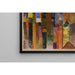 Reproductie van het schilderij vooraan de stad - Paul Klee
