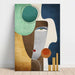 Reproductie van het schilderij Dialogues Visuels | Collage