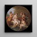 Diane en haar nimfen die baden - Angelica Kauffmann — wandpresentatie van het kunstwerk