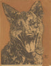 Portret van een hond van Cees - Dick Ket — weergave van het kunstwerk