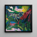 Die Klosterser Berge - Ernst Ludwig Kirchner — ingelijst kunstwerk aan de muur