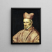 Portret van kardinaal Gaspar de Borja y Velasco - Diego Velázquez — ingelijst kunstwerk aan de muur