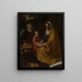 L'Education de la Vierge - Diego Velázquez — ingelijst kunstwerk aan de muur