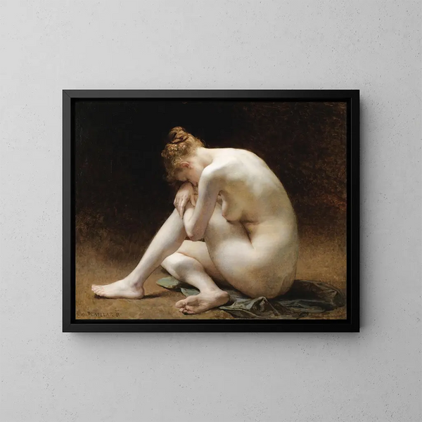 L'esclave - Diogène Maillart — framed artwork on a wall