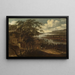 Landschap - Dionijs Verburg — ingelijst kunstwerk aan de muur