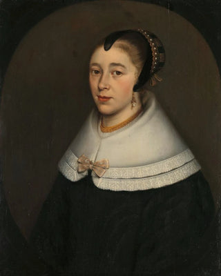 Dirck Craey - Portrait of a Woman thought to be Catharina Kettingh Wife of Bartholomeus Vermuyden.webp