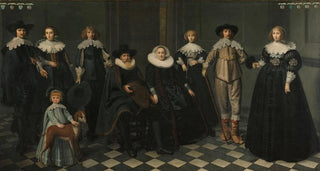 Dirck Dircksz van Santvoort - Portrait of the Family of Dirck Bas Jacobsz Burgomaster of Amsterdam.webp