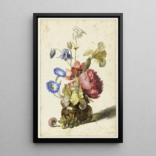 Dirck de Bray - Flowers in a Bottle.webp