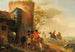 The Departure for the Hunt - Dirk Stoop — artwork view