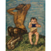 Reproductie van het schilderij Dissonanz - Franz von Stuck
