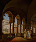 Het klooster van Santa Maria del Paradiso Viterbo - Ditlev Martens — weergave van het kunstwerk