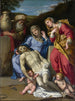 La Lamentation - Domenichino — weergave van het kunstwerk