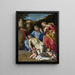 La Lamentation - Domenichino — ingelijst kunstwerk aan de muur
