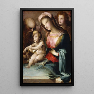 Domenico Beccafumi - The Holy Family with Angels.webp