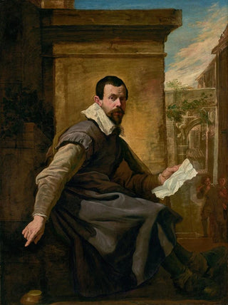 Domenico Fetti - Portrait Of A Man With A Sheet Of Music.webp