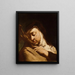 Sainte Thérèse de Vila contemplating the Cross - Domenico Maggiotto — framed artwork on a wall