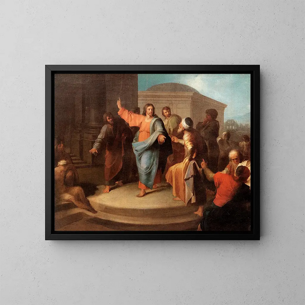 Monnaie de César - Domingos Sequeira — framed artwork on a wall