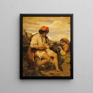 Dominique Louis Papety - A Neapolitan Fisherman.webp