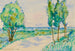 Op de route naar Albi - Donald Shaw MacLaughlan — weergave van het kunstwerk