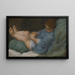 Een slapend jongetje dat een appel vasthoudt - Donato Creti — ingelijst kunstwerk aan de muur