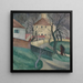 Herfstfrisseur - Dora Bromberger — ingelijst kunstwerk aan de muur