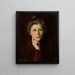 Zelfportret - Dora Wahlroos — ingelijst kunstwerk aan de muur