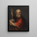 Saint Jerome - Dosso Dossi — framed artwork on a wall
