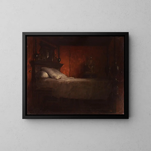 La chambre de Victor Hugo, avenue d'Eylau - Désiré François Laugée — framed artwork on a wall
