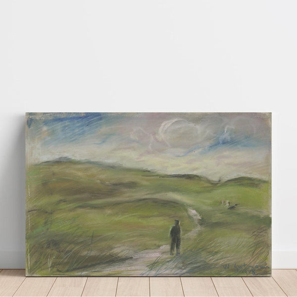 Dunes aux Pays-Bas de Wilhelm Gutmann | Reproduction Tableau Décoration murale affiche copie