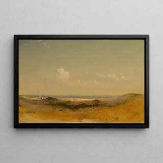Dwight William Tryon - A Glimpse of the Sea.webp