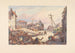 Péronne Painting, Hôtel de Ville square - E. Tatin — artwork view