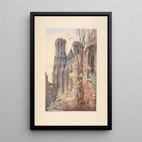 E Tatin - Reims La cathdrale vue des ruines de larchevch.webp