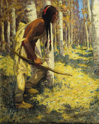 Eanger Irving Couse - Indian Hunter.webp
