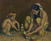 De schepper van de regen god - Eanger Irving Couse — weergave van het kunstwerk