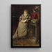 Harriet Hubbard Ayer - Eastman Johnson — ingelijst kunstwerk aan de muur