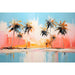 Reproductie van het schilderij Tropicale Glans Kunstdruk | Vintage Poster