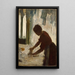 Reproductie van het schilderij Een vrouw die strijkt - Edgar Degas