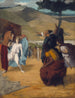 Alexandre en Bucéphale - Edgar Degas — weergave van het kunstwerk
