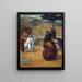 Alexandre en Bucéphale - Edgar Degas — ingelijst kunstwerk aan de muur