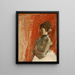 Balletdanser met gekruiste armen - Edgar Degas — ingelijst kunstwerk aan de muur