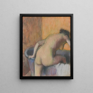 Edgar Degas - Bather Stepping into a Tub.webp