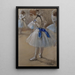 Danseuse - Edgar Degas — ingelijst kunstwerk aan de muur