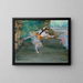 Danseuse sur scène - Edgar Degas — ingelijst kunstwerk aan de muur