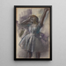 Danseuse s'étirant - Edgar Degas — ingelijst kunstwerk aan de muur