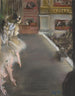 Dansers in het oude operahuis - Edgar Degas — weergave van het kunstwerk